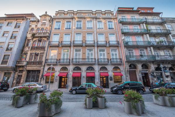 The hotel is located in the very heart of the historic centre of Porto © The House Ribeira Hotel