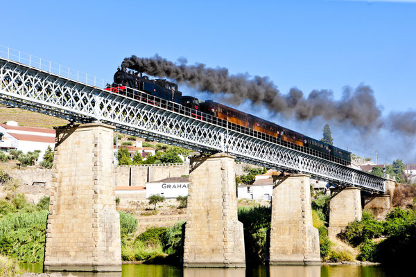 The Douro Valley - European Best Destinations - Stream train in the Douro Valley