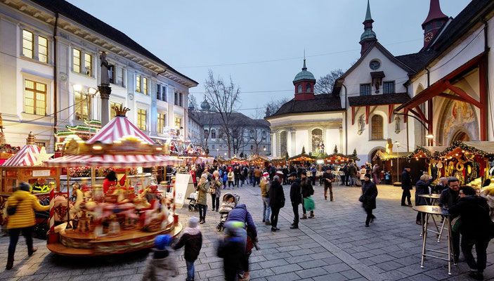 Christmas Market Lucerne - Copyright Luzern.com