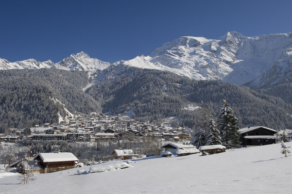 Les Contamines-Montjoie Ski Resort, French Alps ©Gilles Lansard - Les Contamines Tourisme