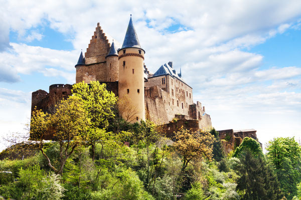 Vianden castle fortifications, Luxembourg Copyright Sergey Novikov