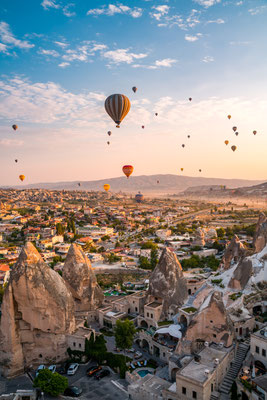 Cappadocia hot air Balloon copyright Editorial Shutterstock Koray Bektas