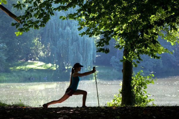 Warsaw European Best Destinations - Nordic walking in Skaryszewski Park  Copyright    - City of Warsaw