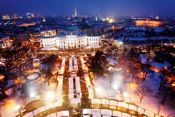 Best Christmas City Brekas in Europe - Vienna Christmas Market - Copyright  Wien Tourismus - European Best Destinations