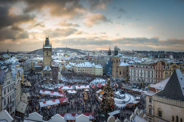 Best Christmas City Breaks in Europe - Prague Christmas Market - Copyright Prague.eu