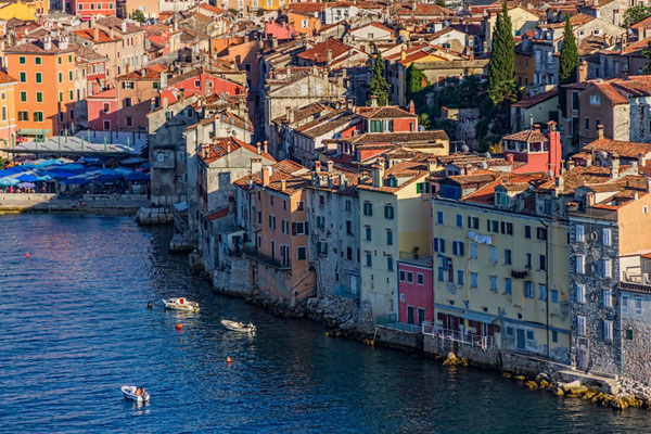 Old town Rovinj at sunset by OPIS Zagreb