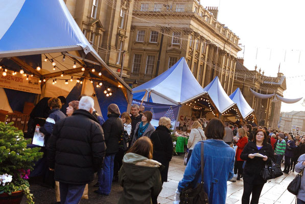 Best Christmas Markets in the United Kingdom - Newcastle Christmas Market - Copyright Visit Britain