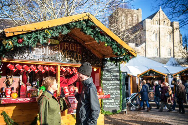 Winchester Cathedral's Christmas Market - Best Christmas Markets in the UK - Copyright winchester-cathedral.org.uk/christmas - European Best Destinations