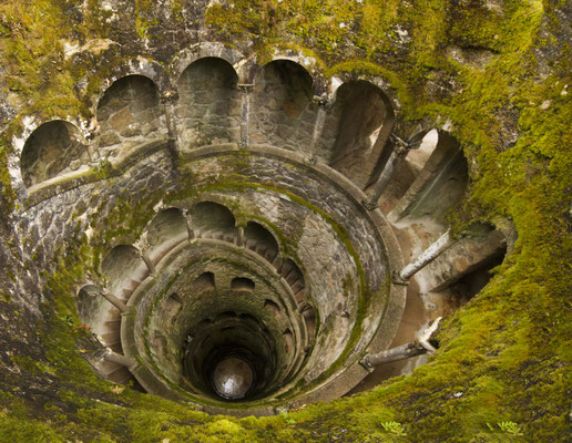 View of a section of the beautiful park called, Quinta da Regaleira, located in Sintra, Portugal - Copyright Mauro Rodrigues