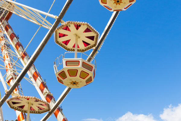 Ferris wheel cars in Toulouse France Copyright Semmick Photo