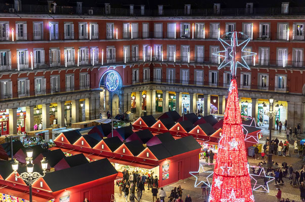 Best Christmas Markets in Europe - Madrid Christmas Market Copyright  Shutterstock Editorial MARIOMONTE