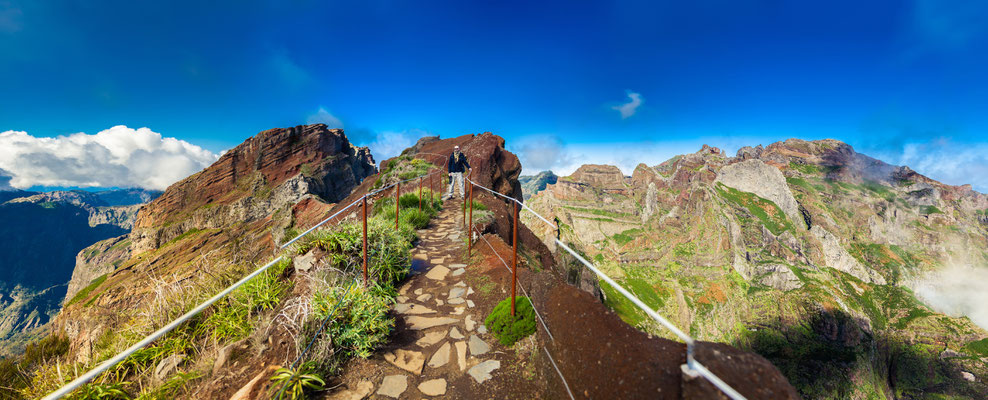 Pico do Ariero and Pico Ruivo, Madeira, Portugal