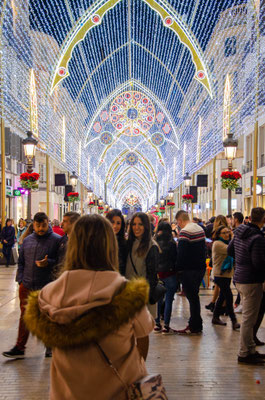 Malaga Christmas lights - Copyright Matthieu Cadiou - European Best Destinations