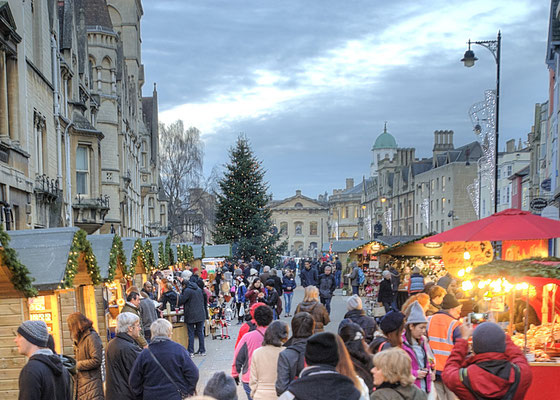 Oxford Christmas Market - Copyright Visit Oxford and OxfordShireOxford Christmas Market - Copyright Visit Oxford and OxfordShire