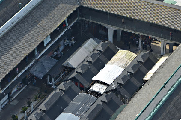 Aerial view of the Mercado do Bolhão, Porto, Portugal  © European Best Destinations