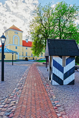 Ventspils Castle built by the Livonian Order in Latvia by Roman Babakin