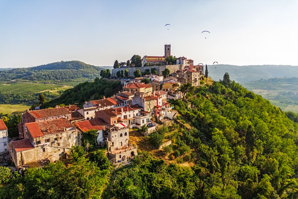 Motovun is a nice village in central Istria (Istra), Croatia - Copyright OPIS Zagreb