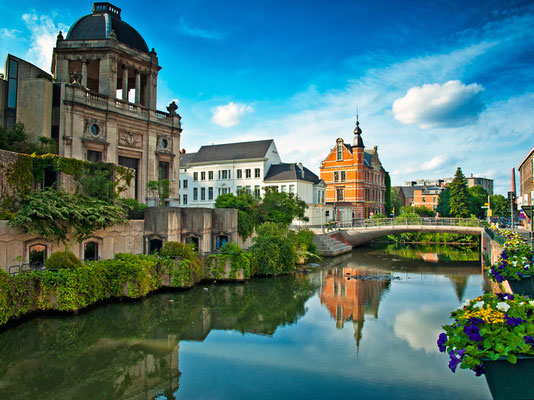 Ghent old houses copyright Shutterstock Editorial Botond Horvath
