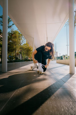 Monaco European Best Destinations - Skater at Larvotto Beach @KevinTchobanian