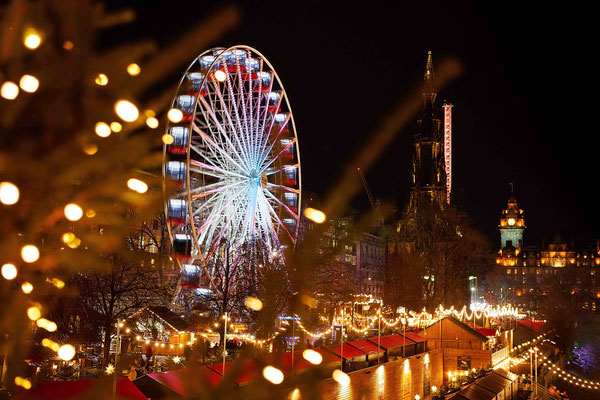 Best Christmas City Breaks in Europe - Edinburgh Christmas Market Copyright Edinburgh's Christmas