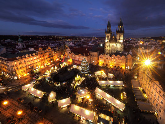 Prague Christmas Market Copyright Taiko.cz