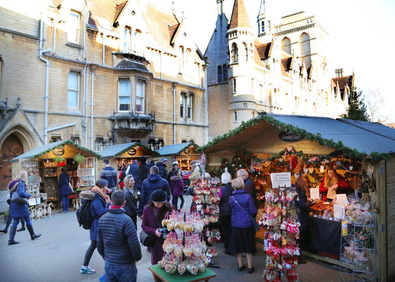 Oxford Christmas Market - Copyright Visit Oxford and OxfordShire