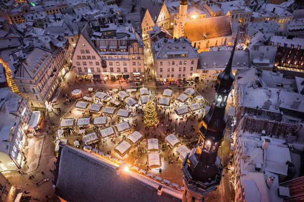 Tallinn Christmas Market - Copyright Visit Estonia - Sergei Zjuganov