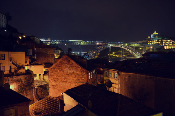 View of Ribeira at night, Porto, Portugal © European Best Destinations