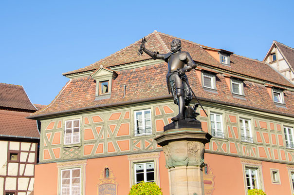 Schwendi fountain, Colmar, France  - Copyright Matthieu Cadiou / European Best Destinations