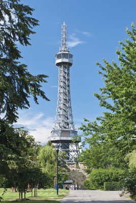 Prague Lookout Tower on Petrin hill Copyright  kropic1