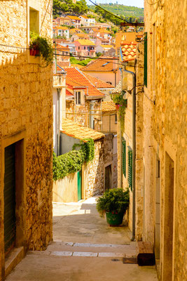 House of the Old Town of Sibenik, Croatia by Anton_Ivanov