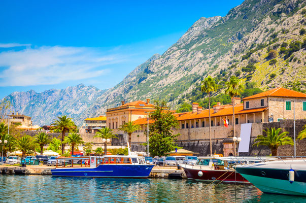 Kotor Port old town copyright Olena Z