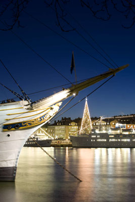 Christmas decoration in Stockholm - Copyright Visit Stockholm