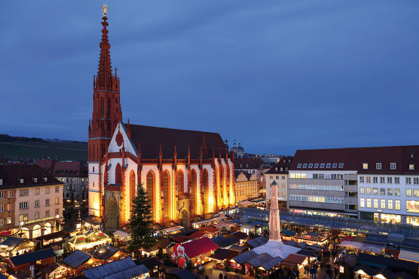 Wurzburg Christmas Market copyright Würzburg Tourismus 