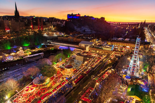 Edinburgh Christmas Market - Copyright Edinburgh's Christmas