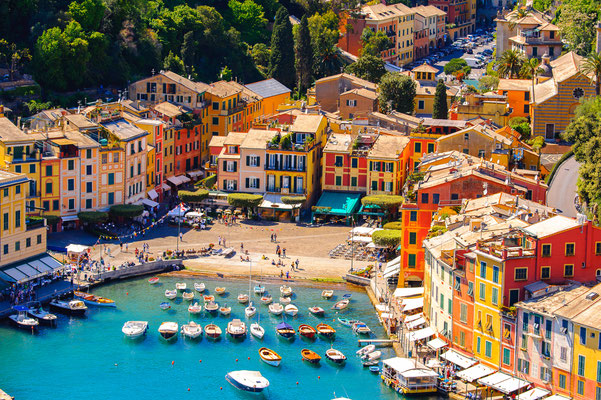 Portofino - European Best Destinations - Aerial View of Portofino Copyright Anton_Ivanov