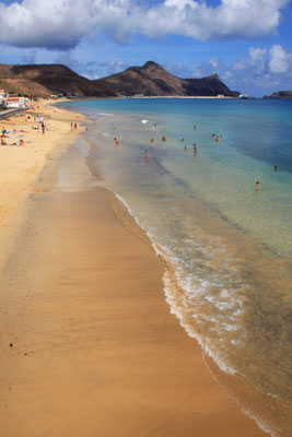 Porto Santo sandy beach - Madeira Island