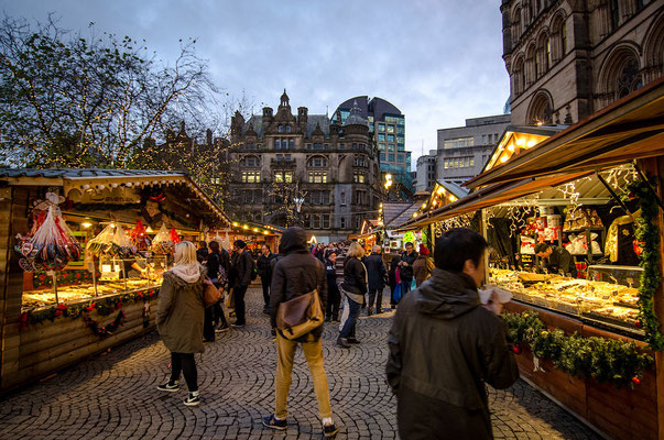 Best Christmas Markets in the UK  - Manchester Christmas Market - Copyright Manchester City Marketing