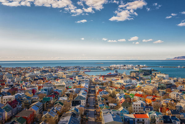 City of Reykjavik from above, Capital of Iceland Copyright SvedOliver - European Best Destinations 