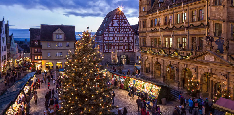 Rothenburg Christmas market - Copyright Rothenburg Tourismus Service