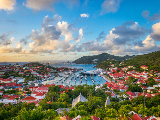 Saint Barthelemy - European Best Destinations - Saint Barthelemy Skyline and Harbor - Copyright Sean Pavone