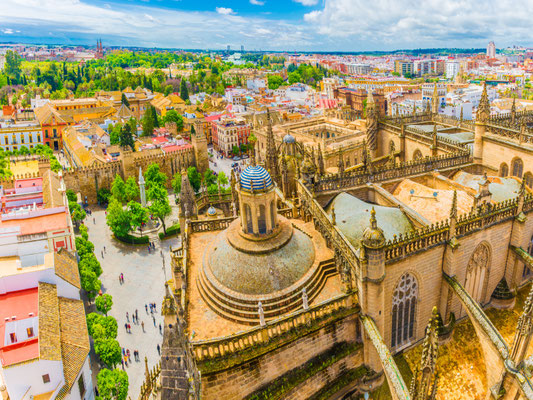 Seville - European Best Destinations - Giralda tower in Sevilla - Copyright Balate Dorin