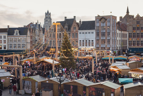 Bruges Christmas Market copyright Kite_rin - European Best Destinations