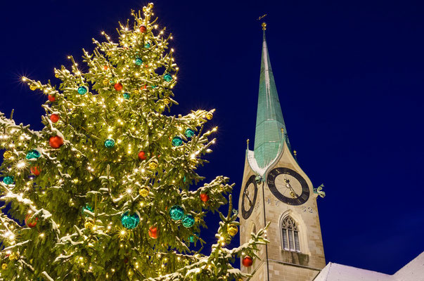 Most Beautiful Christmas Markets in Europe - Zurich Christmas Market Copyright ThomBal