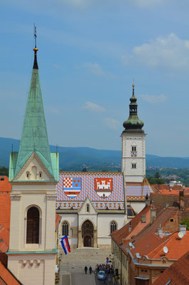 View of Zagreb from the Lotrscak Tower - Copyright European Best Destinations