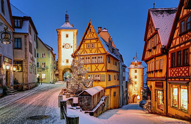 Rothenburg Christmas market - Copyright Rothenburg Tourismus Service