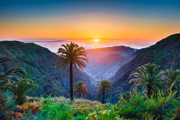 Tenerife - European Best Destinations - Sunset in Tenerife Copyright canadastock