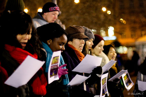 Christmas in Prague - Carolling - Copyright  Charlotte90T