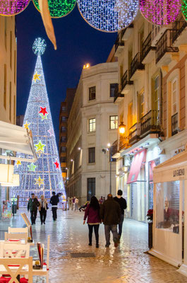 Malaga Christmas lights - Copyright Matthieu Cadiou - European Best Destinations