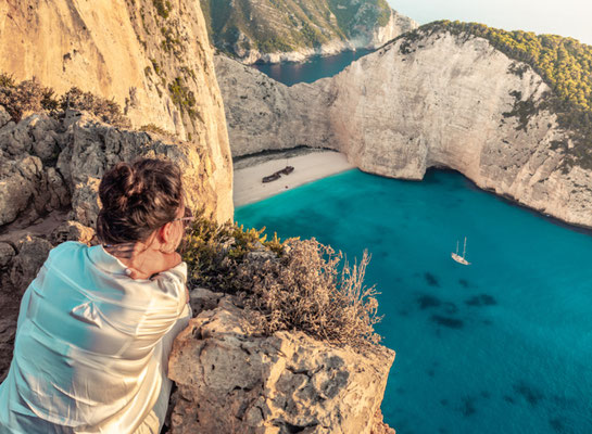 Zakynthos beach in Kefalonia, Greece - Copyright WineDonuts